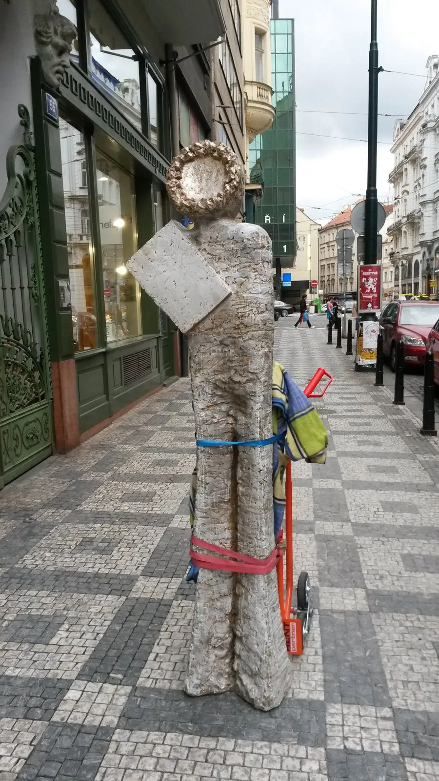 Prophet I on a paved pavement in the street